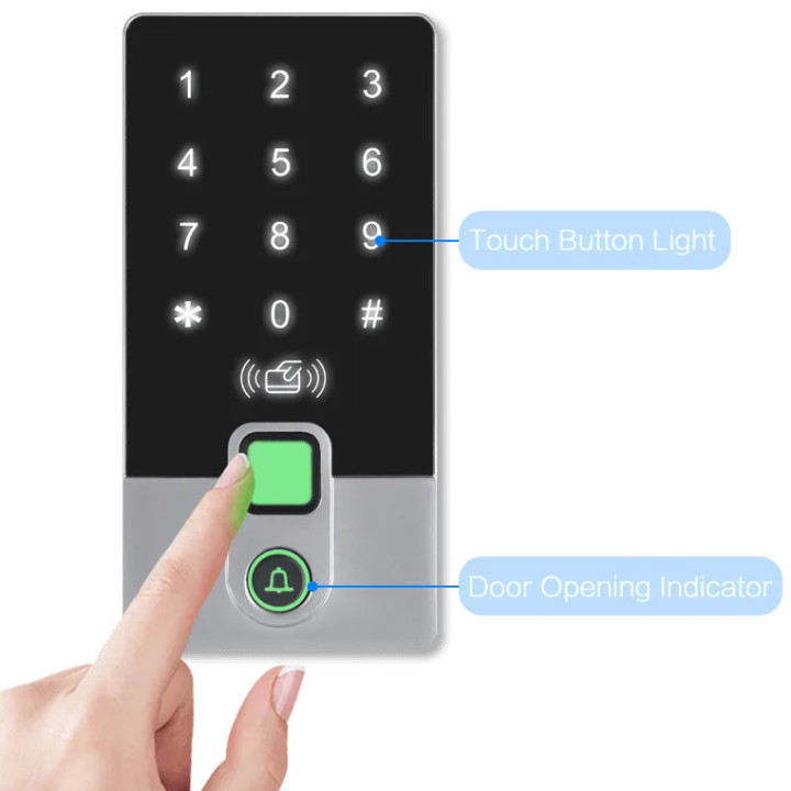 Metal Fingerprint Access Controller JS-338