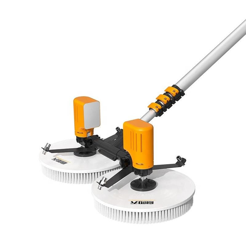 Double Head Solar Panel Cleaning Brush EB-01 - Dual Power