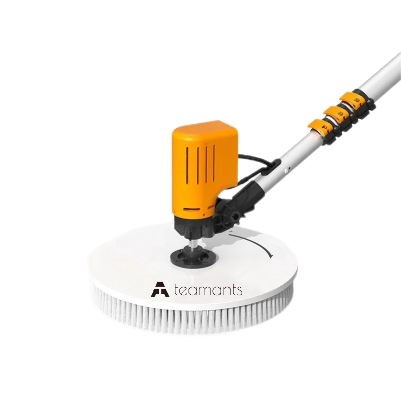 Single Head Solar Panel Cleaning Brush EB-01S - Dual Power