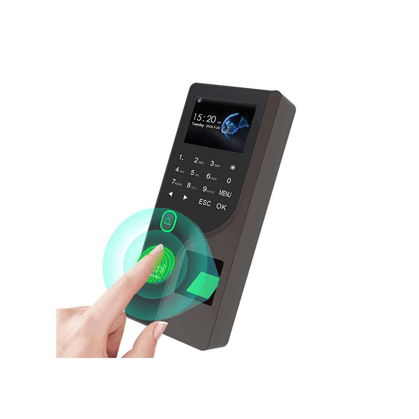 Fingerprint and Face Recognition Time Attendance and Access Controller FC-B104