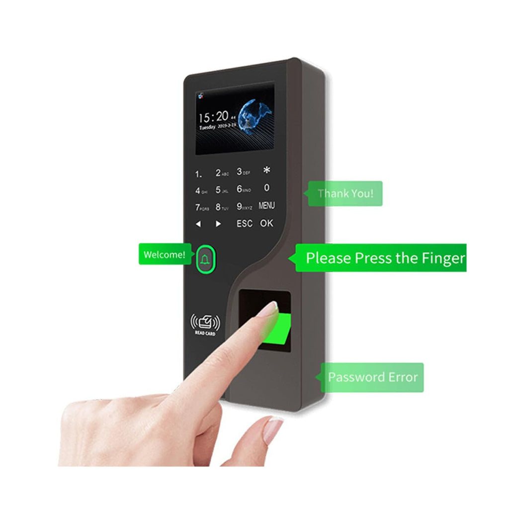 Fingerprint and Face Recognition Time Attendance and Access Controller FC-B104