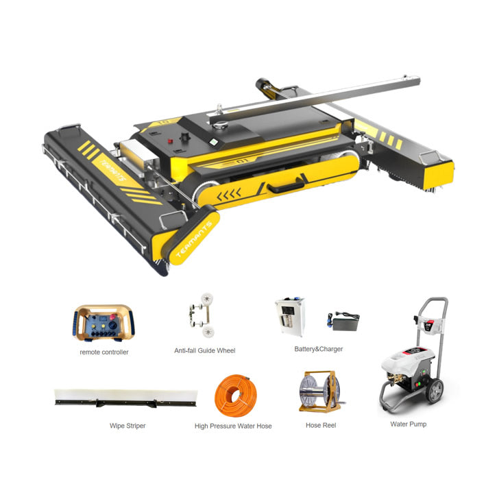 Remote Control Solar Panel Cleaning Robot TAR01 - 1200 Dual Pro