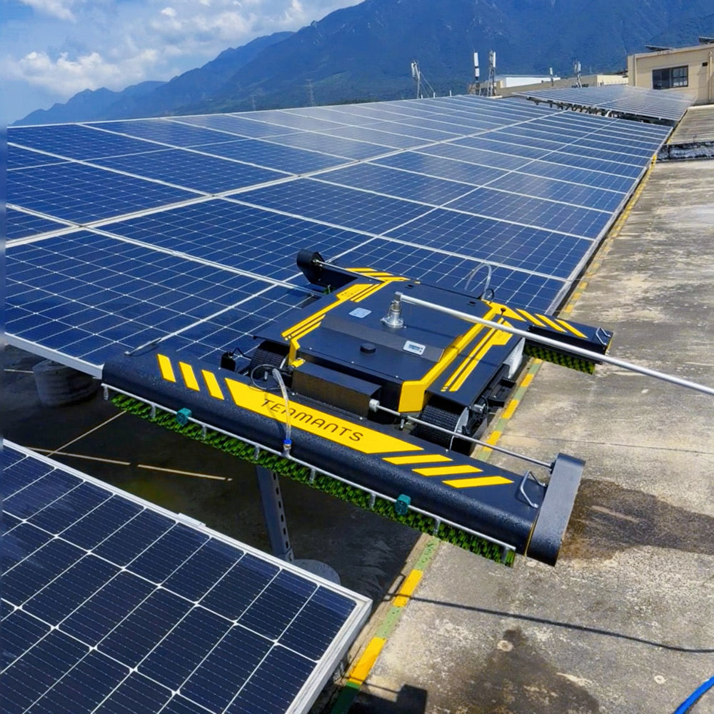 Remote Control Solar Panel Cleaning Robot TAR01 - 1200 Dual Pro