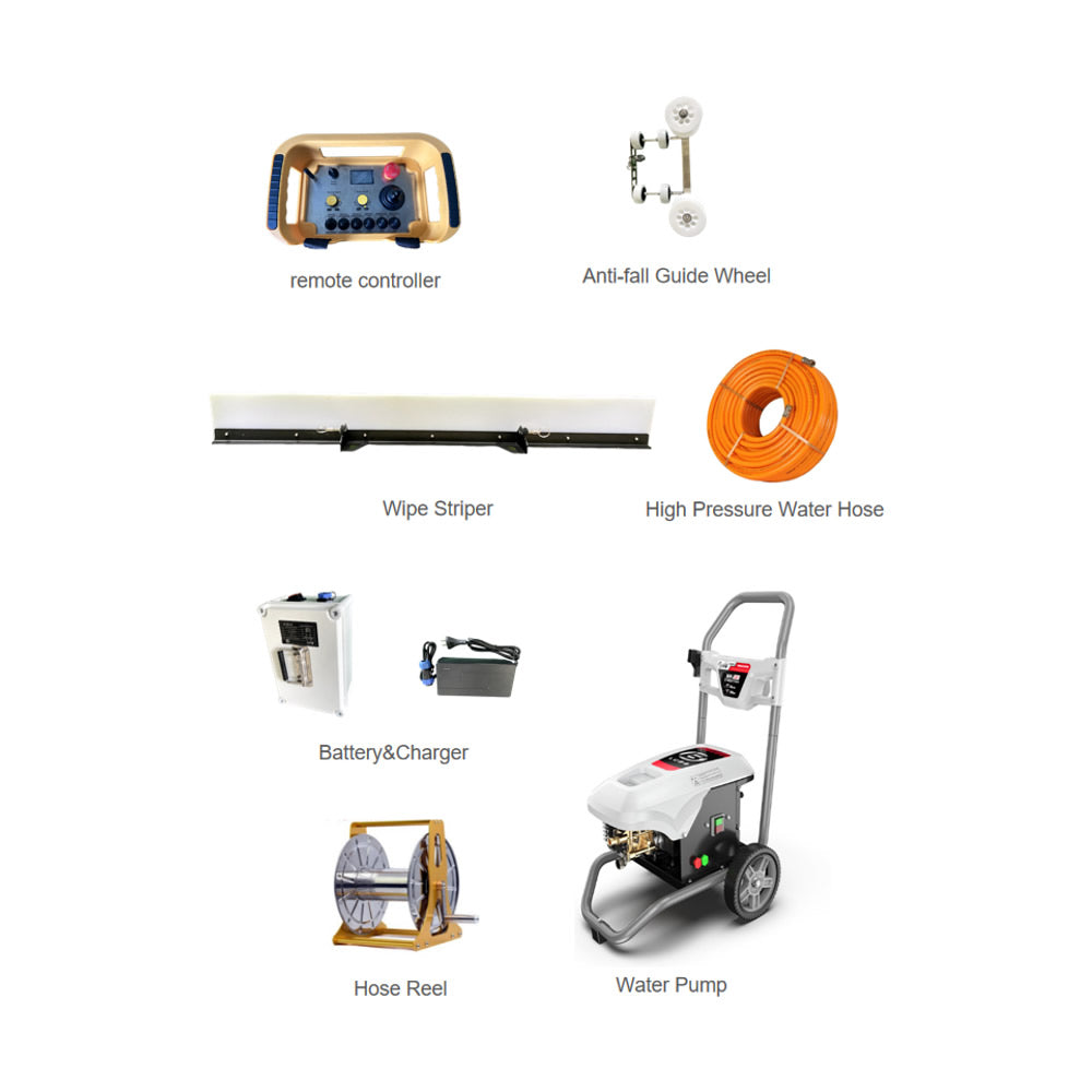 Remote Control Solar Panel Cleaning Robot TAR01 - 1200 Dual Pro